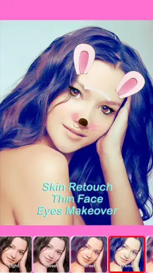 Beauty Princess Selfie Camera - REAL TIME Face Makeup