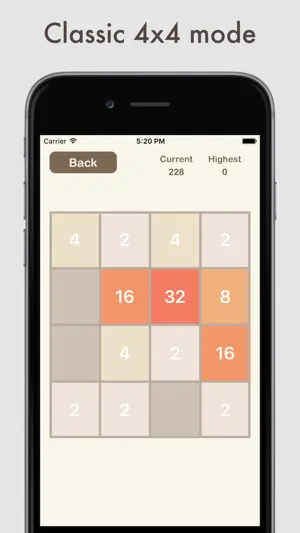 All 2048 - 3x3, 4x4, 5x5, 6x6 and more in one app!