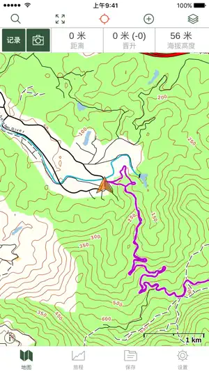 Gaia GPS: 徒步旅行地形图