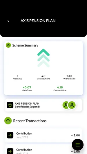 Axis Pension App