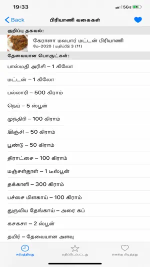 Tamil Nadu biryani recipes