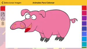 动物着色页 - 用动物着色书
